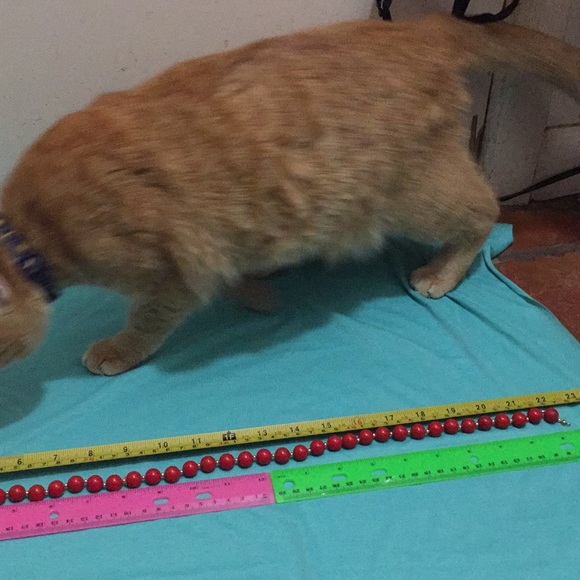 Red necklace - Picture 9 of 9